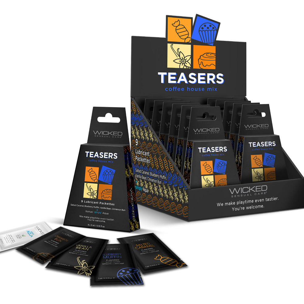 Teasers Coffee House Mix 12Ct Display | 713079995107 | Discreet Personal Wellness
