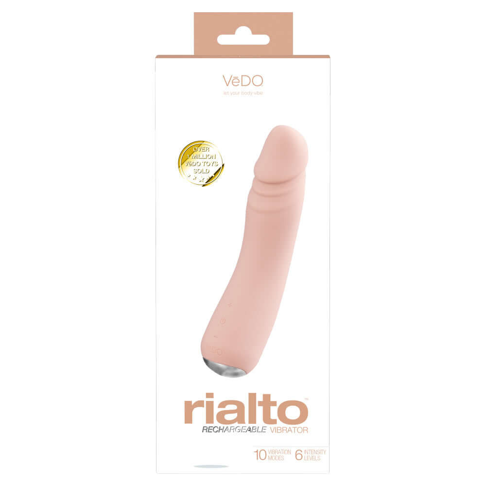 Rialto Rechargeable Vibe Vanilla | 716053727848 | Discreet Personal Wellness