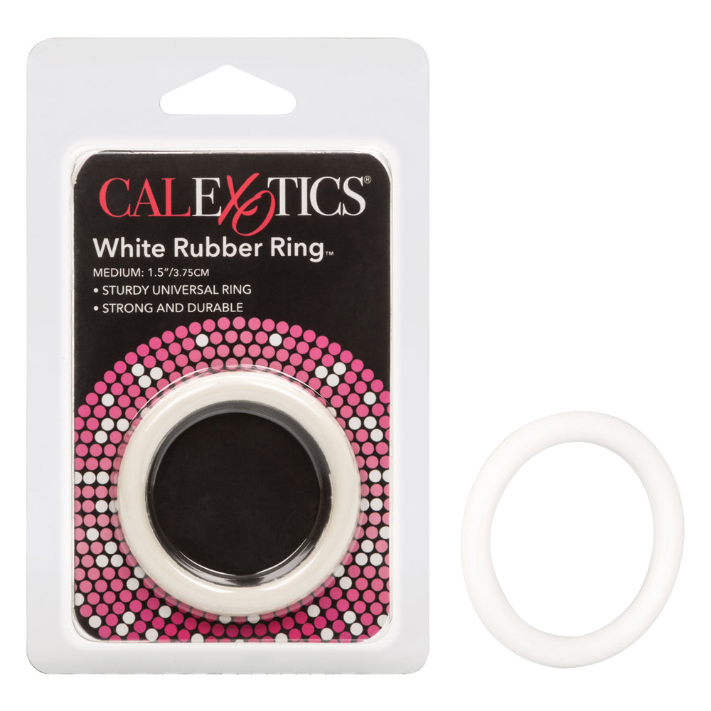 White Rubber Ring Medium | 716770004468 | Discreet Personal Wellness