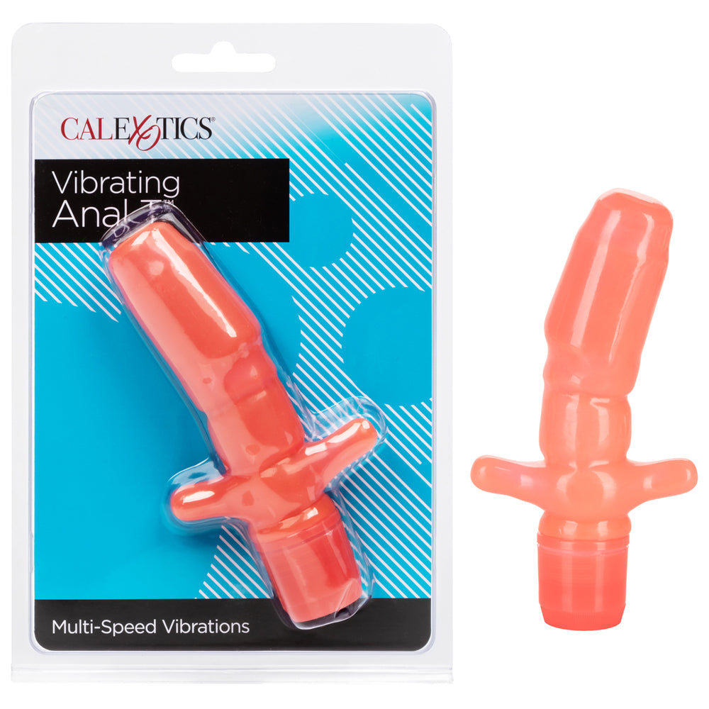 Vibrating Anal T Pink | 716770016096 | Discreet Personal Wellness