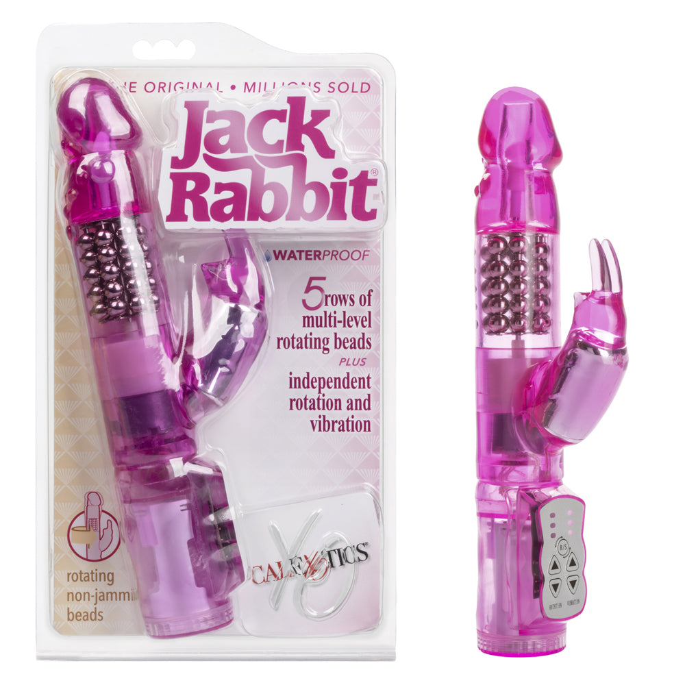 Jack Rabbit Waterproof Jack Rabbit 5 Rows Pink | 716770040299 | Discreet Personal Wellness