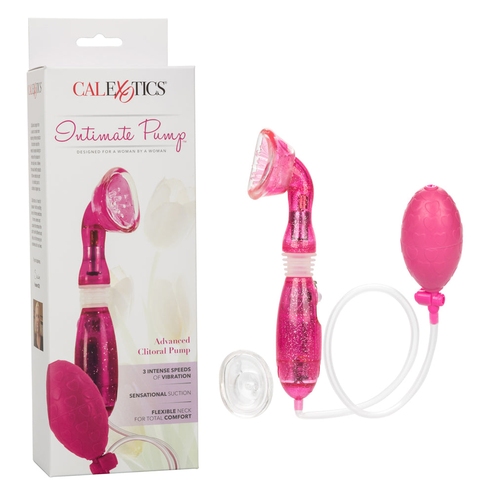 Intimate Pump Advanced Clitoral Pump Pink | 716770048325 | Discreet Personal Wellness