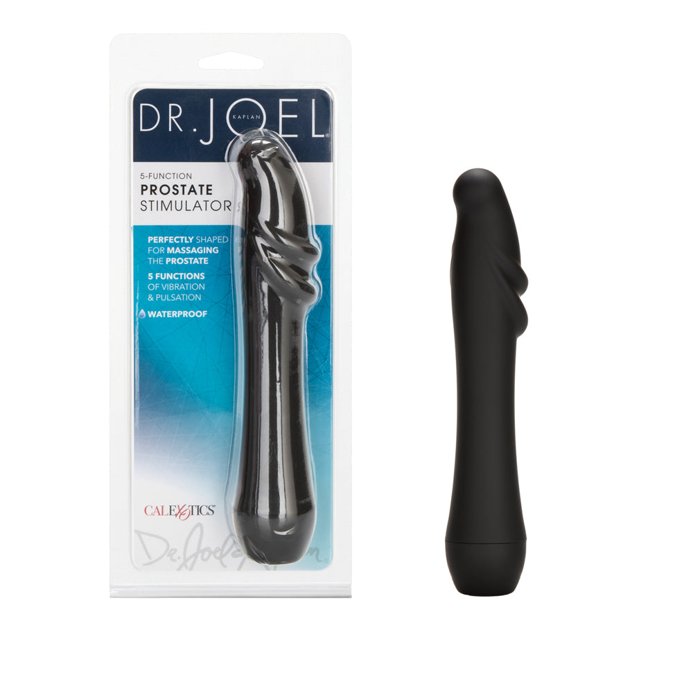 Dr. Joel Kaplan 5-Function Prostate Stimulator Black | 716770049377 | Discreet Personal Wellness