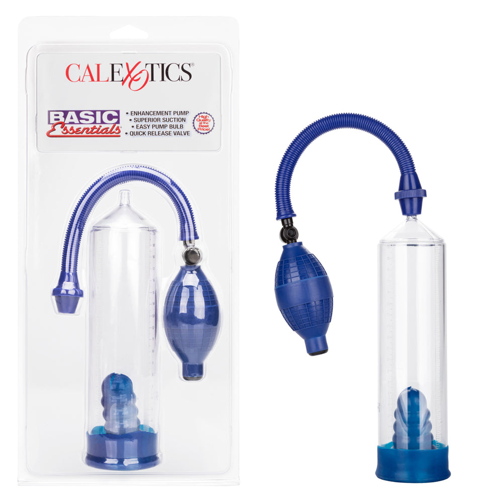 Basic Essentials Penis Pump Clear | 716770053343 | Discreet Personal Wellness