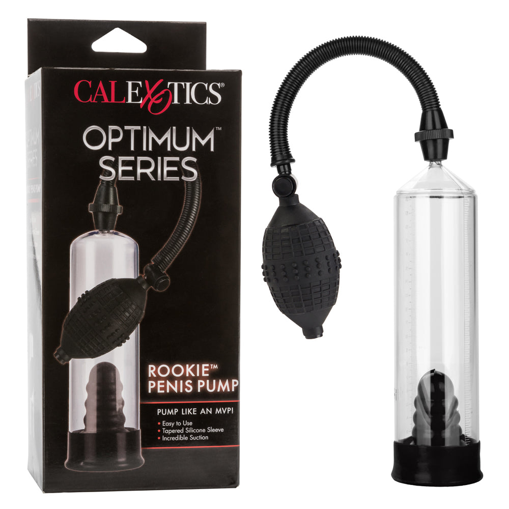 Optimum Series Rookie Penis Pump Clear | 716770056139 | Discreet Personal Wellness