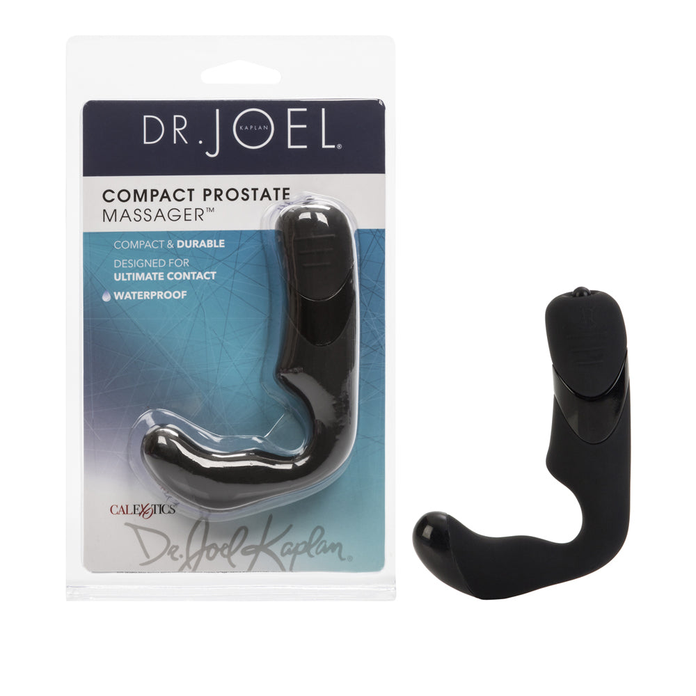 Dr. Joel Kaplan Compact Prostate Massager Black | 716770066480 | Discreet Personal Wellness