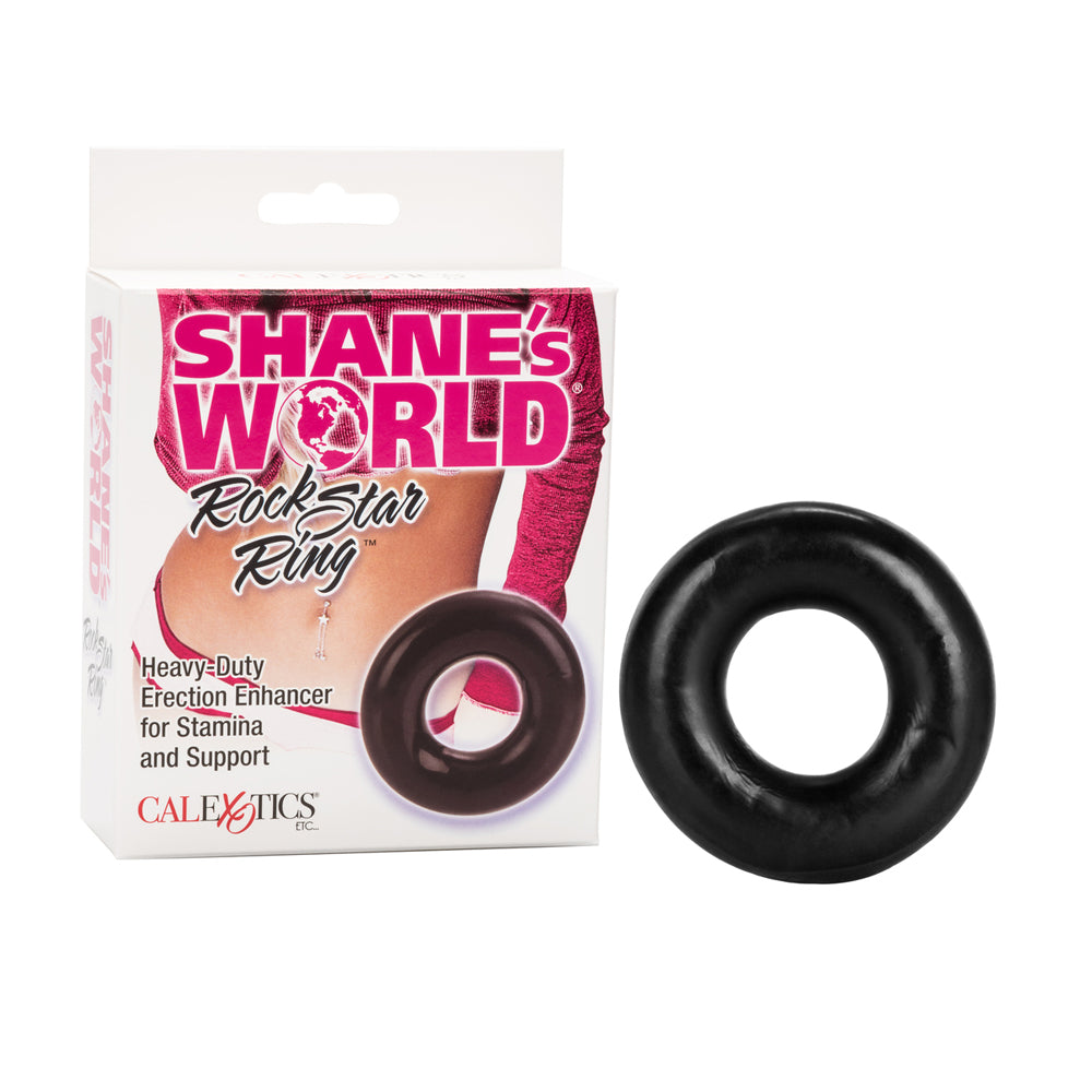 Shane's World Rock Star Ring Black | 716770068477 | Discreet Personal Wellness