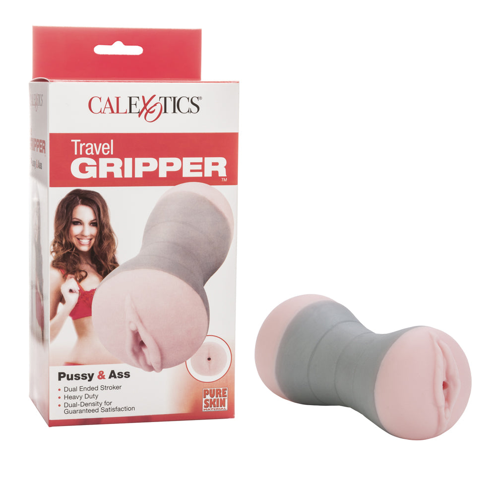 Travel Gripper Vagina & Ass Pink | 716770068538 | Discreet Personal Wellness
