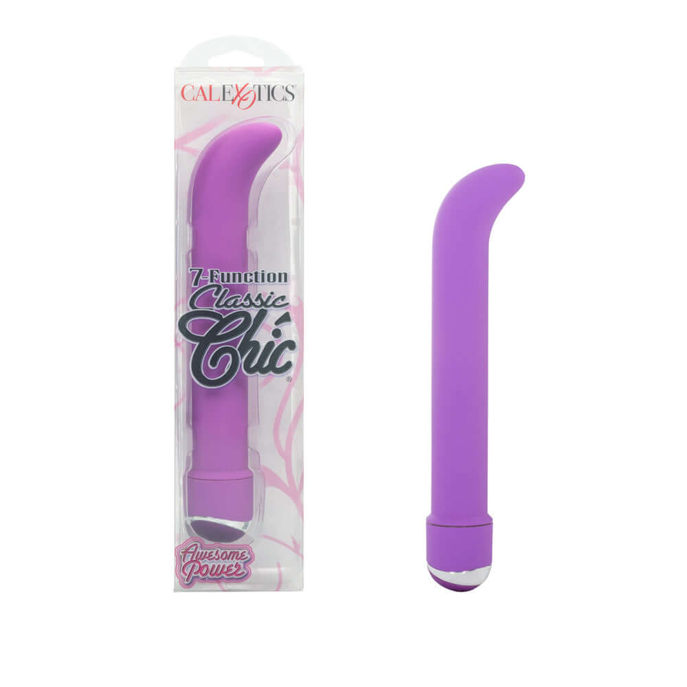 7-Function Classic Chic Standard "G" Purple | 716770078704 | Discreet Personal Wellness