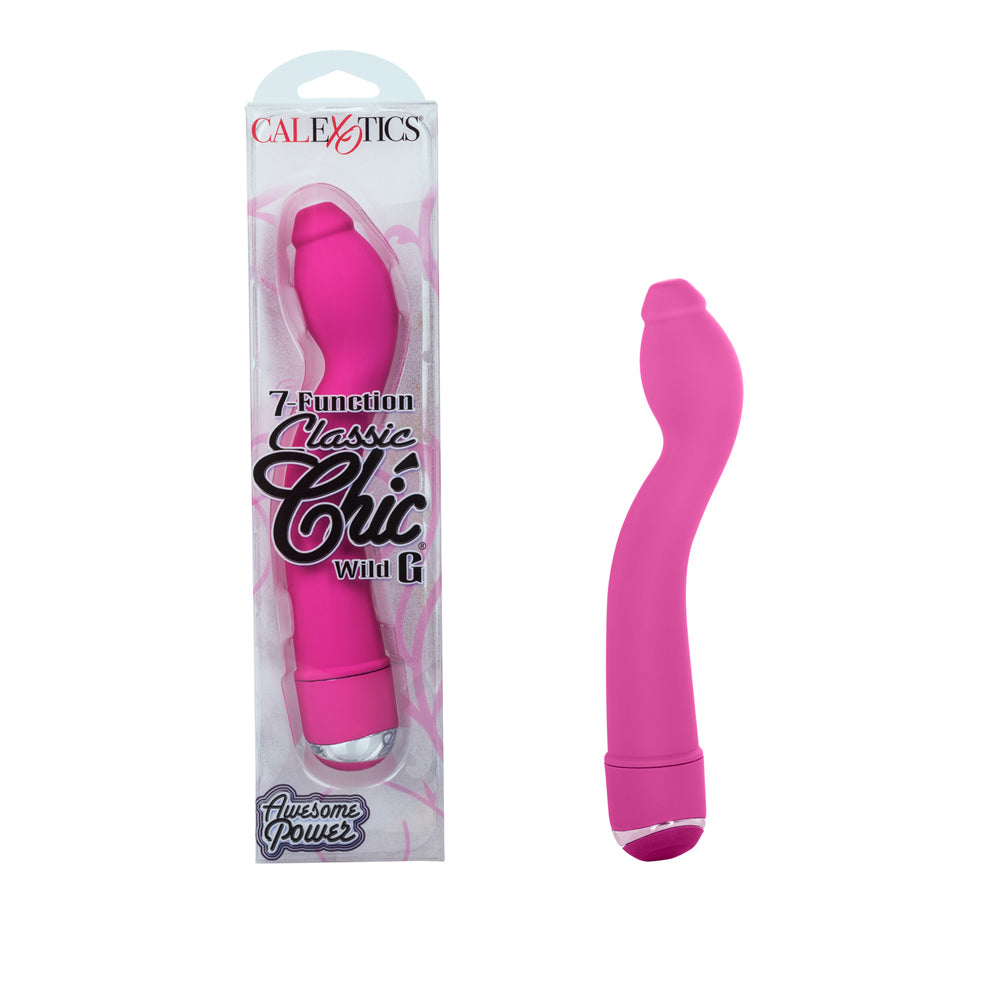 7-Function Classic Chic Wild "G" Pink | 716770078711 | Discreet Personal Wellness