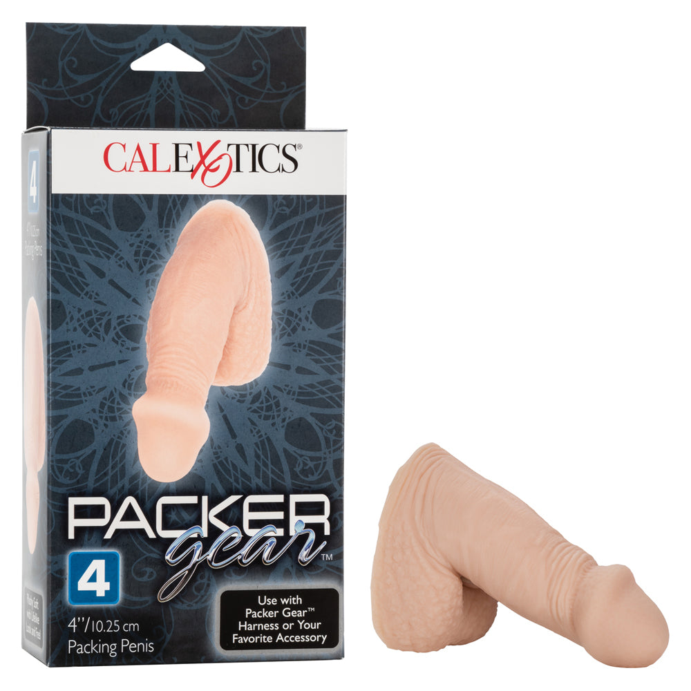 Packer Gear 4"/10.25 Cm Packing Penis Ivory | 716770081759 | Discreet Personal Wellness