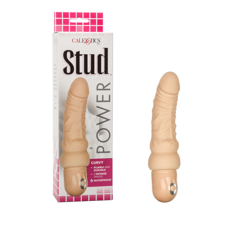 Power Stud Curvy Ivory | 716770086198 | Discreet Personal Wellness