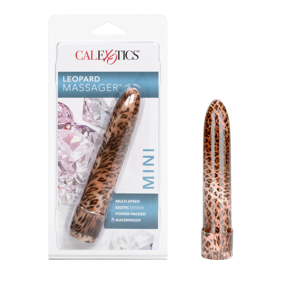 Leopard Massager Mini Brown | 716770086518 | Discreet Personal Wellness