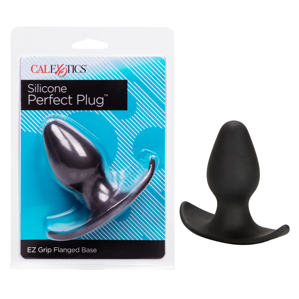 Silicone Perfect Plug Black | 716770087195 | Discreet Personal Wellness