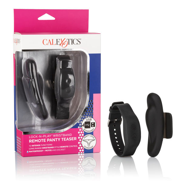 Lock-N-Play Wristband Remote Panty Teaser | 716770092151 | Discreet Personal Wellness