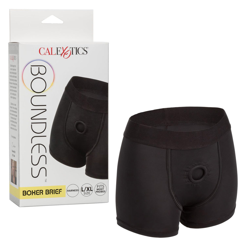 Boundless Boxer Brief L/Xl | 716770096326 | Discreet Personal Wellness