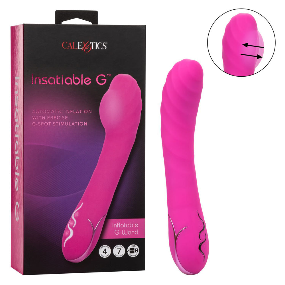Insatiable G Inflatable G-Wand | 716770097132 | Discreet Personal Wellness