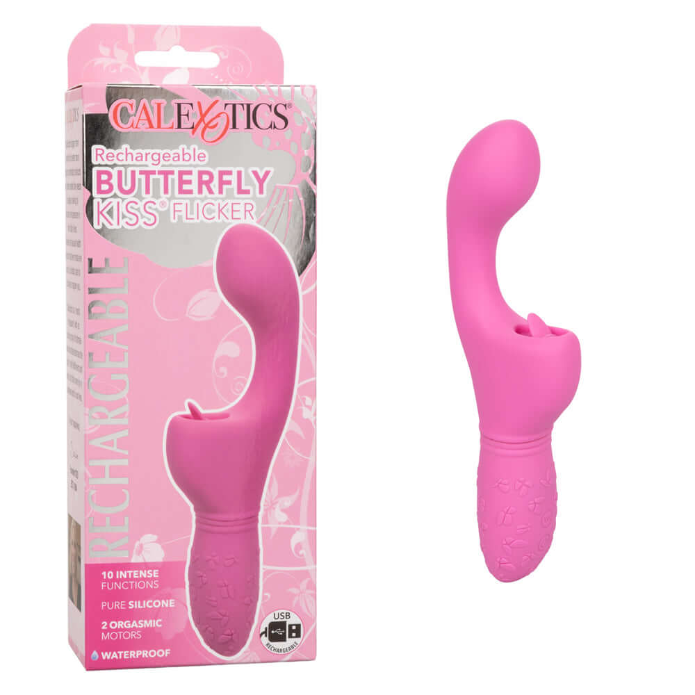 Rechargeable Butterfly Kiss Flicker | 716770100818 | Discreet Personal Wellness