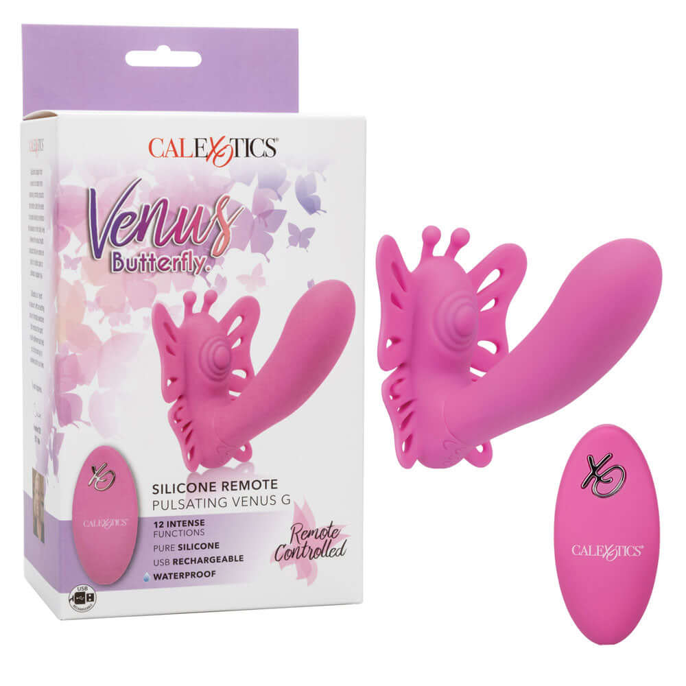 Venus Butterfly Silicone Remote Pulsating Venus G | 716770100856 | Discreet Personal Wellness
