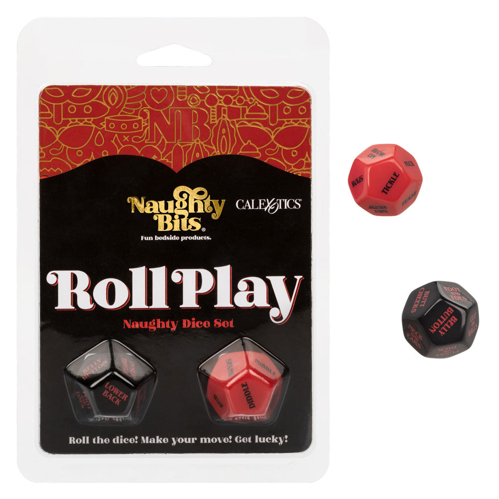 Naughty Bits Roll Play Naughty Dice Set | 716770101563 | Discreet Personal Wellness