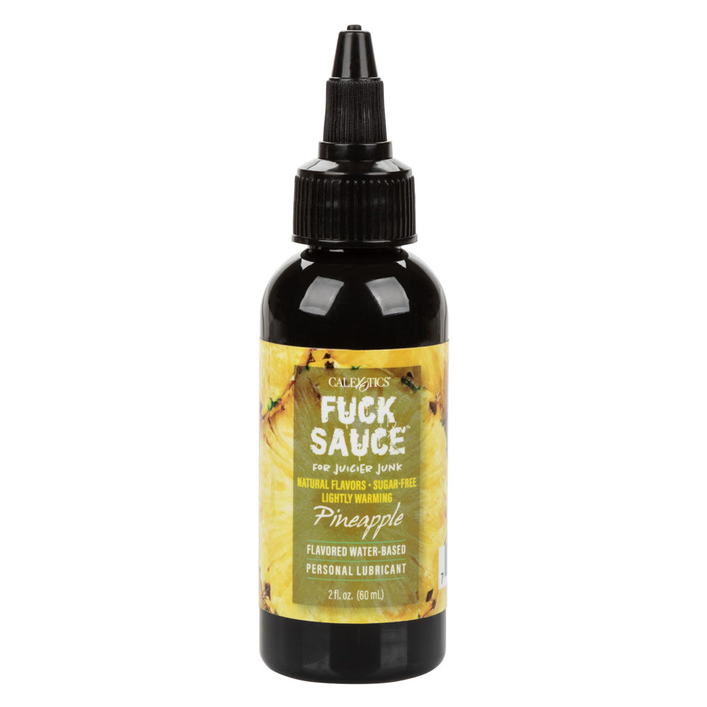 fun Sauce Flavored Water Based Pineapple 2 oz. | 716770103895 | Discreet Personal Wellness