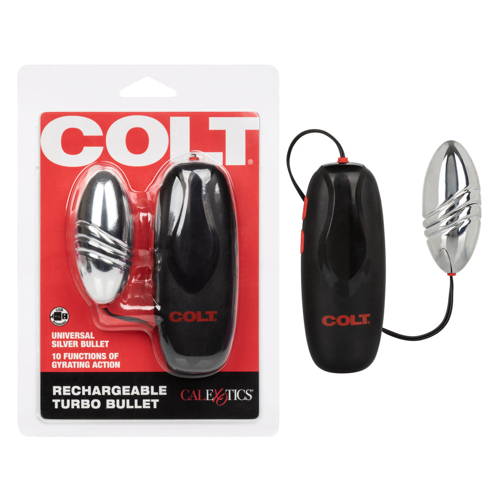 Colt Rechargeable Turbo Bullet | 716770104151 | Discreet Personal Wellness