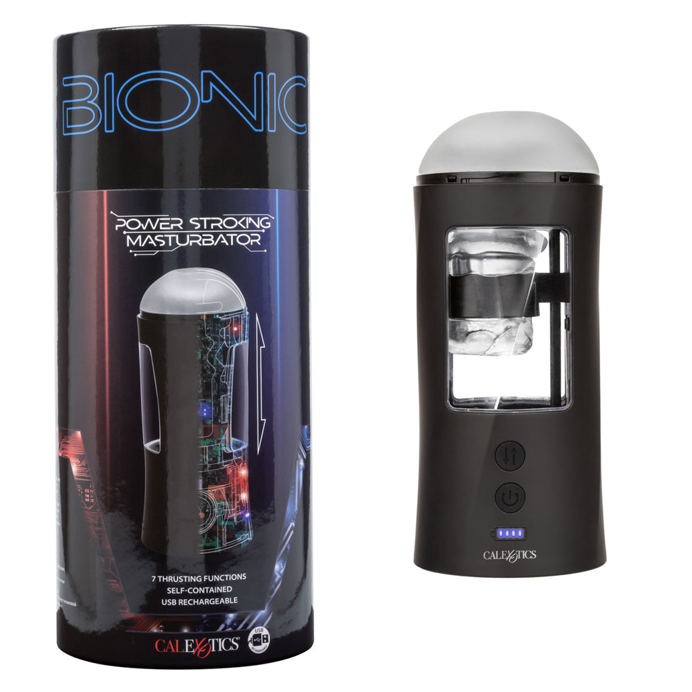 Bionic Power Stroking Masturbator | 716770104380 | Discreet Personal Wellness