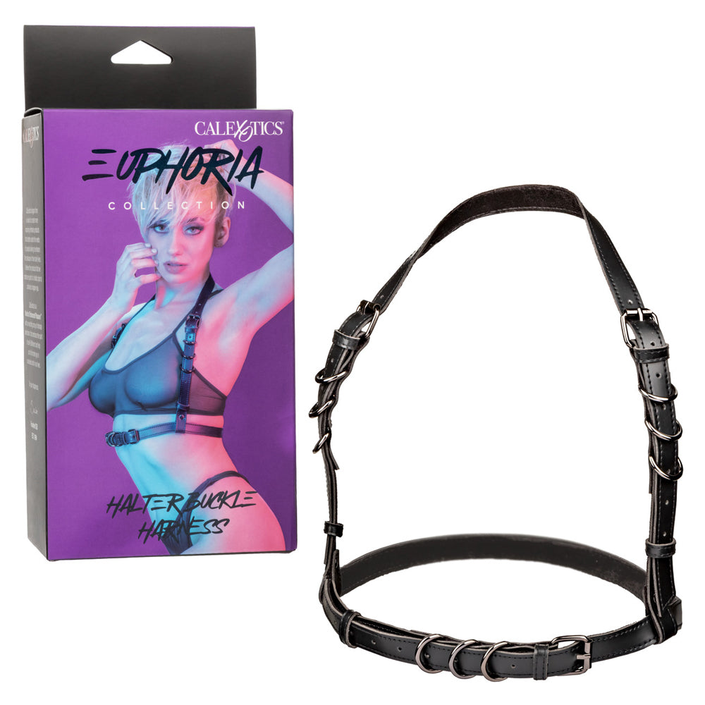 Euphoria Collection Halter Buckle Harness | 716770105387 | Discreet Personal Wellness