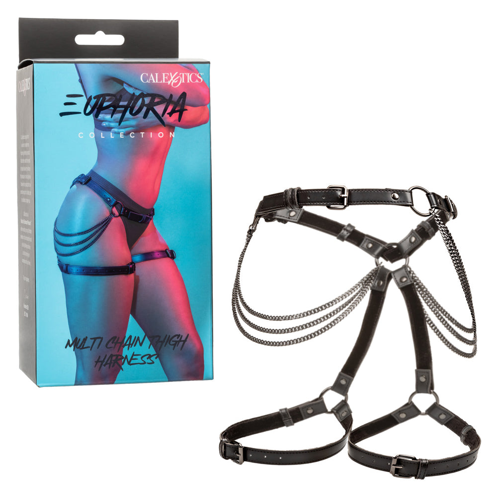Euphoria Collection Multi Chain Thigh Harness | 716770105448 | Discreet Personal Wellness