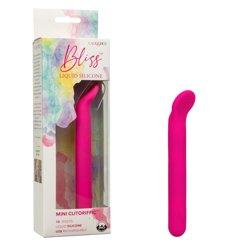 Bliss Liquid Silicone Mini Clitorisoriffic | 716770105844 | Discreet Personal Wellness