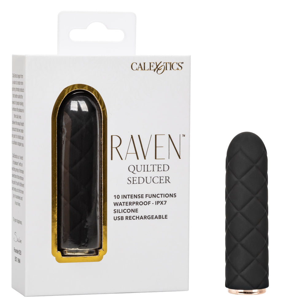 Raven Quilted Seducer | 716770106049 | Discreet Personal Wellness