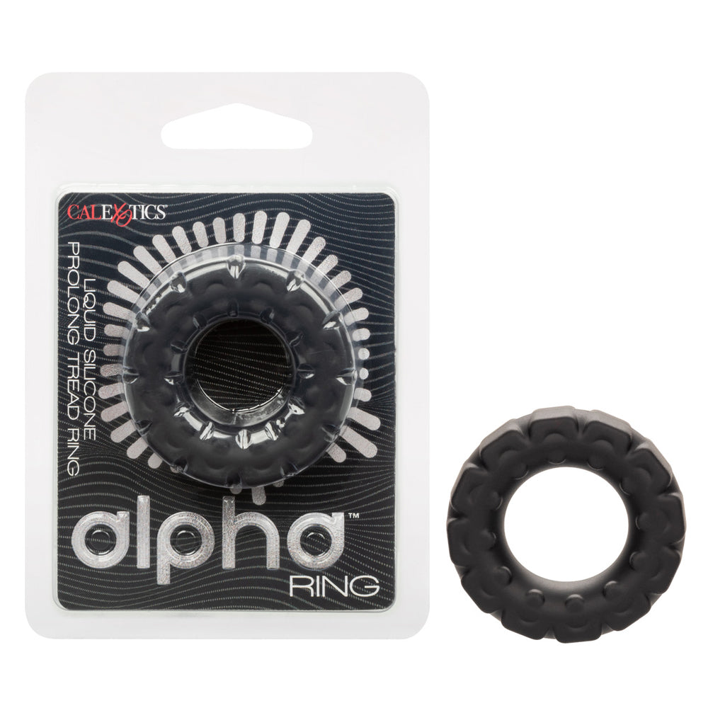 Alpha Liquid Silicone Prolong Tread Ring | 716770106179 | Discreet Personal Wellness