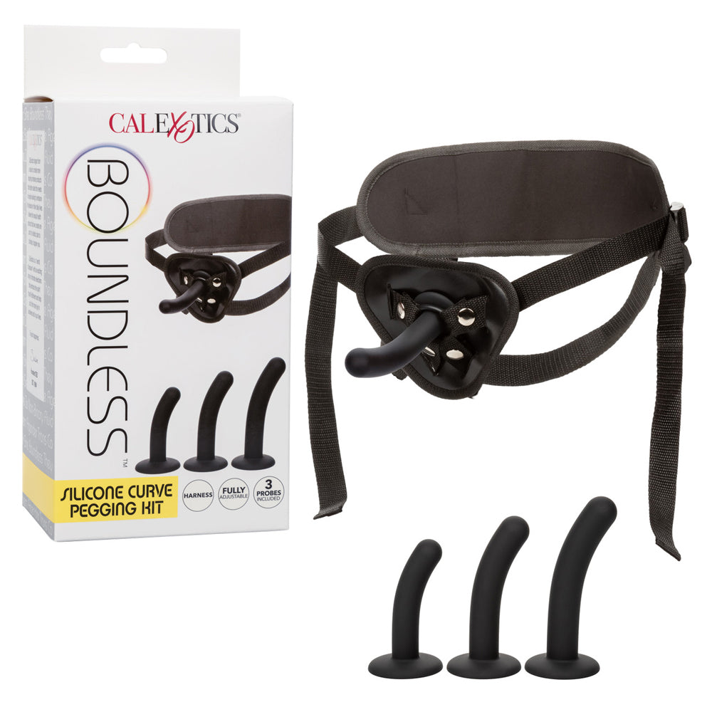 Boundless Silicone Curve Pegging Kit | 716770106421 | Discreet Personal Wellness