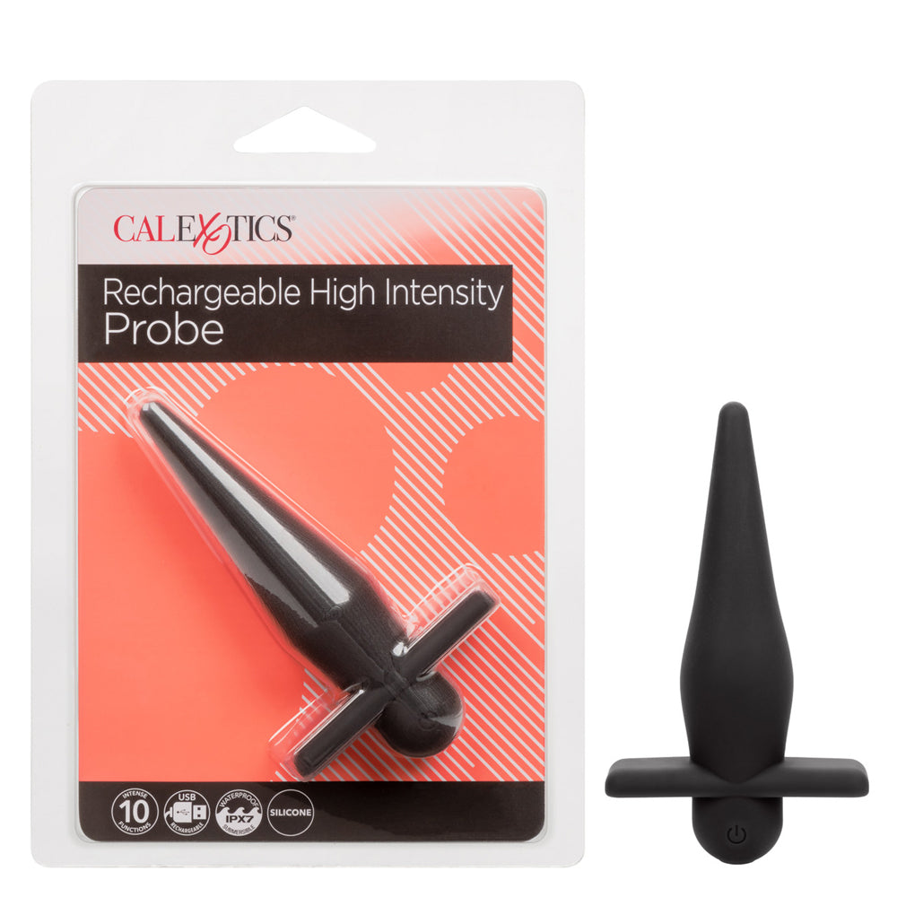 Rechargeable High Intensity Probe Black | 716770106469 | Discreet Personal Wellness