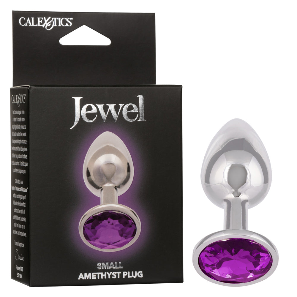 Jewel Small Amethyst Plug | 716770106520 | Discreet Personal Wellness