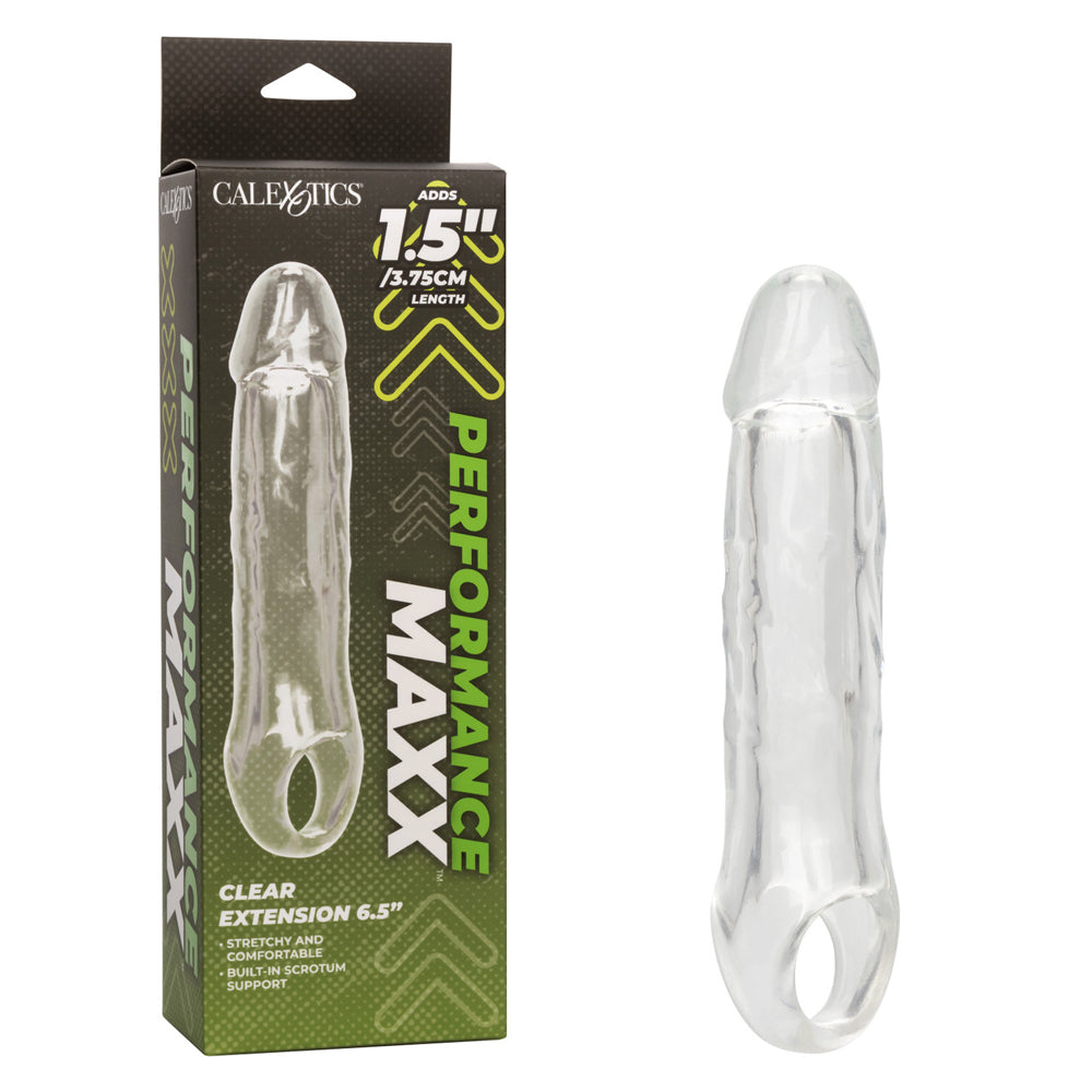 Performance Maxx Clear Extension 6.5" | 716770106889 | Discreet Personal Wellness