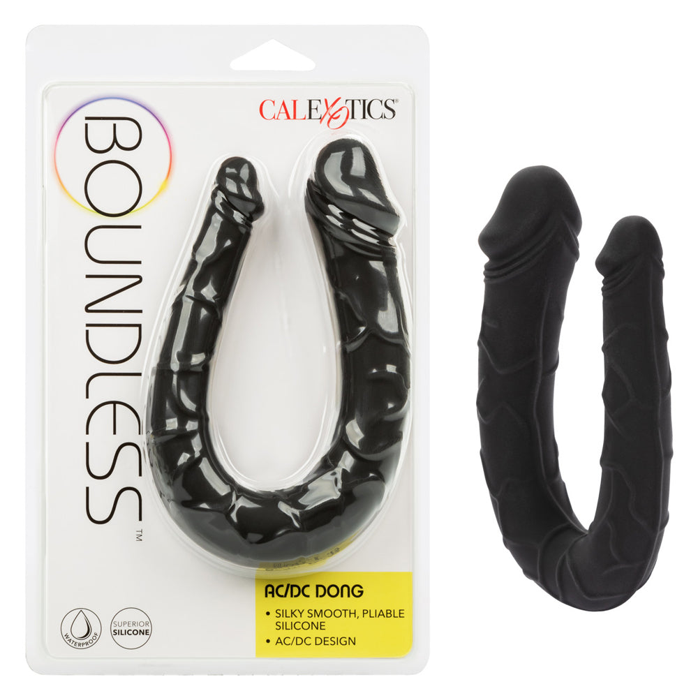 Boundless AC/DC Penis Black | 716770108128 | Discreet Personal Wellness