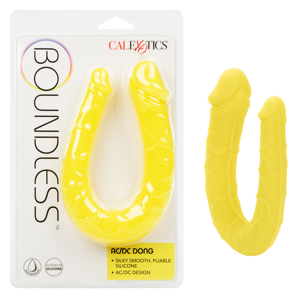 Boundless AC/DC Penis Yellow | 716770108135 | Discreet Personal Wellness
