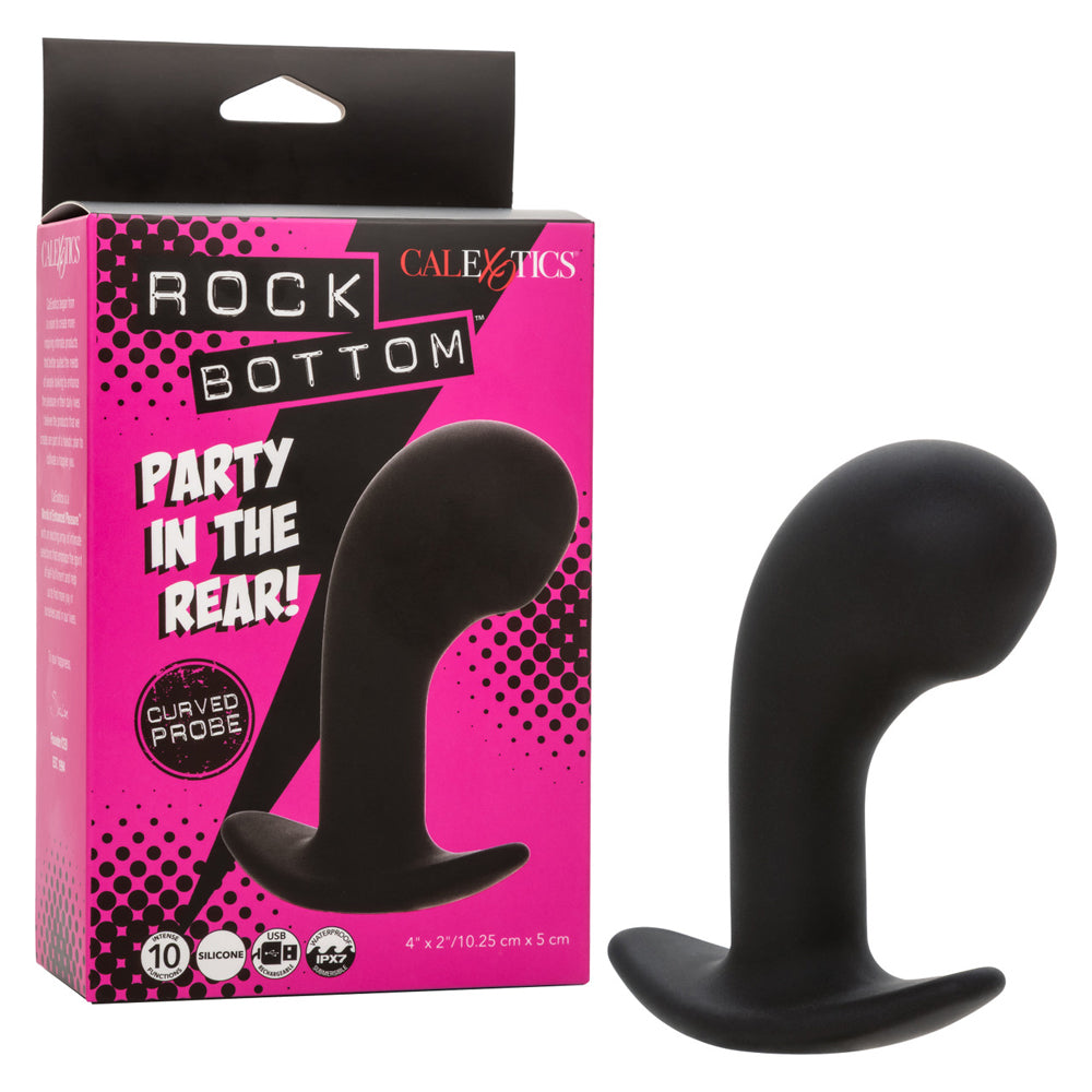 Rock Bottom Curved Probe | 716770108647 | Discreet Personal Wellness