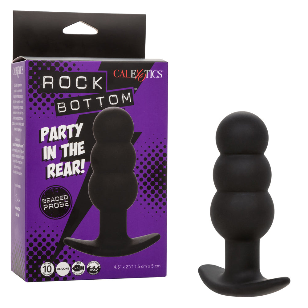 Rock Bottom Beaded Probe | 716770108661 | Discreet Personal Wellness