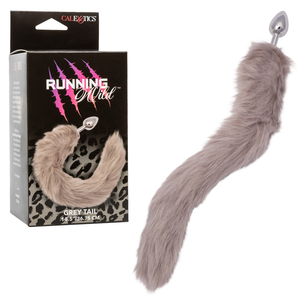 Running Wild Grey Tail | 716770109224 | Discreet Personal Wellness