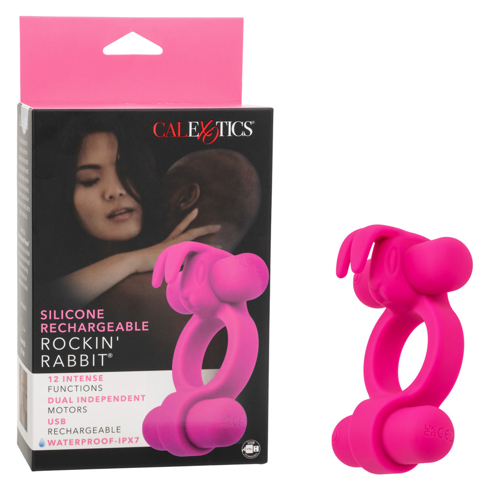 Silicone Rechargeable Rockin' Rabbit | 716770111128 | Discreet Personal Wellness