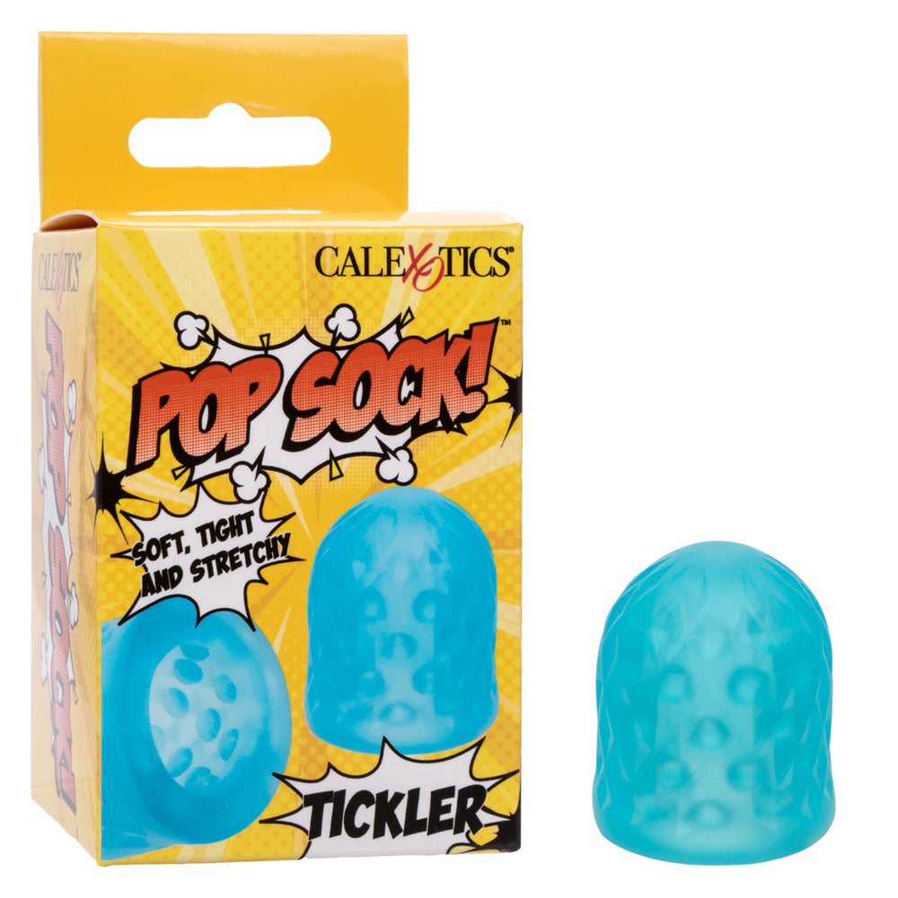 Pop Sock! Tickler Blue | 716770111821 | Discreet Personal Wellness