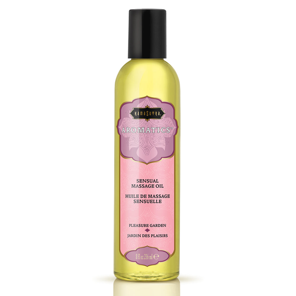 Aromatic Massage Oil Pleasure Garden 8 oz. | 739122000161 | Discreet Personal Wellness