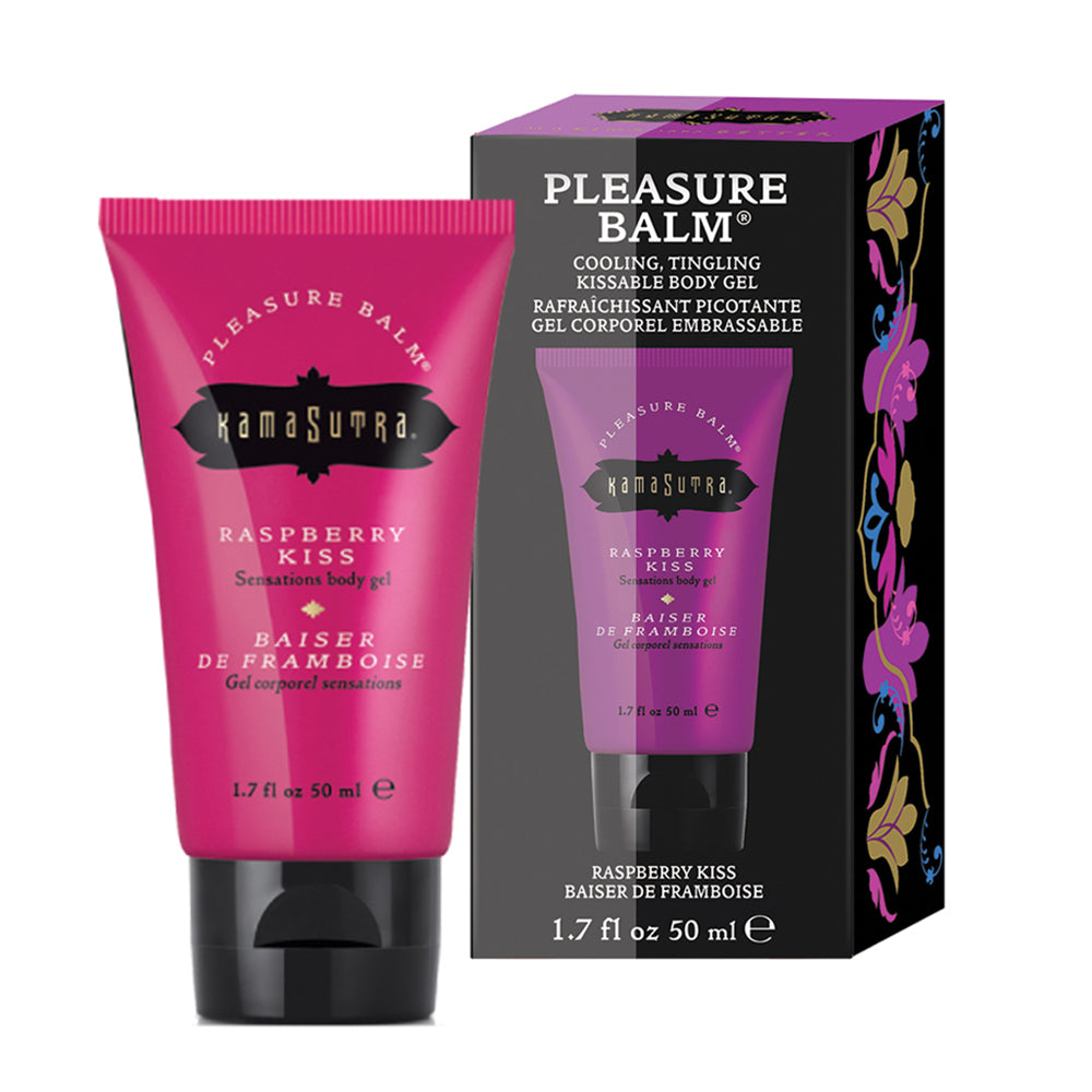 Pleasure Balm Raspberry Kiss 1.7 oz. | 739122000710 | Discreet Personal Wellness
