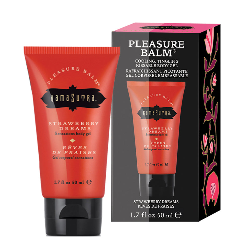 Pleasure Balm Strawberry Dreams 1.7 oz. | 739122000789 | Discreet Personal Wellness