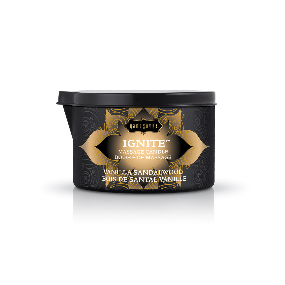 Massage Candle Tahitian Sandalwood 6 oz. | 739122102261 | Discreet Personal Wellness