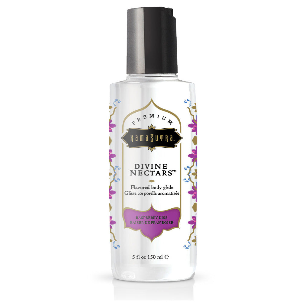 Divine Nectars Raspberry Kiss 5 oz. | 739122120333 | Discreet Personal Wellness