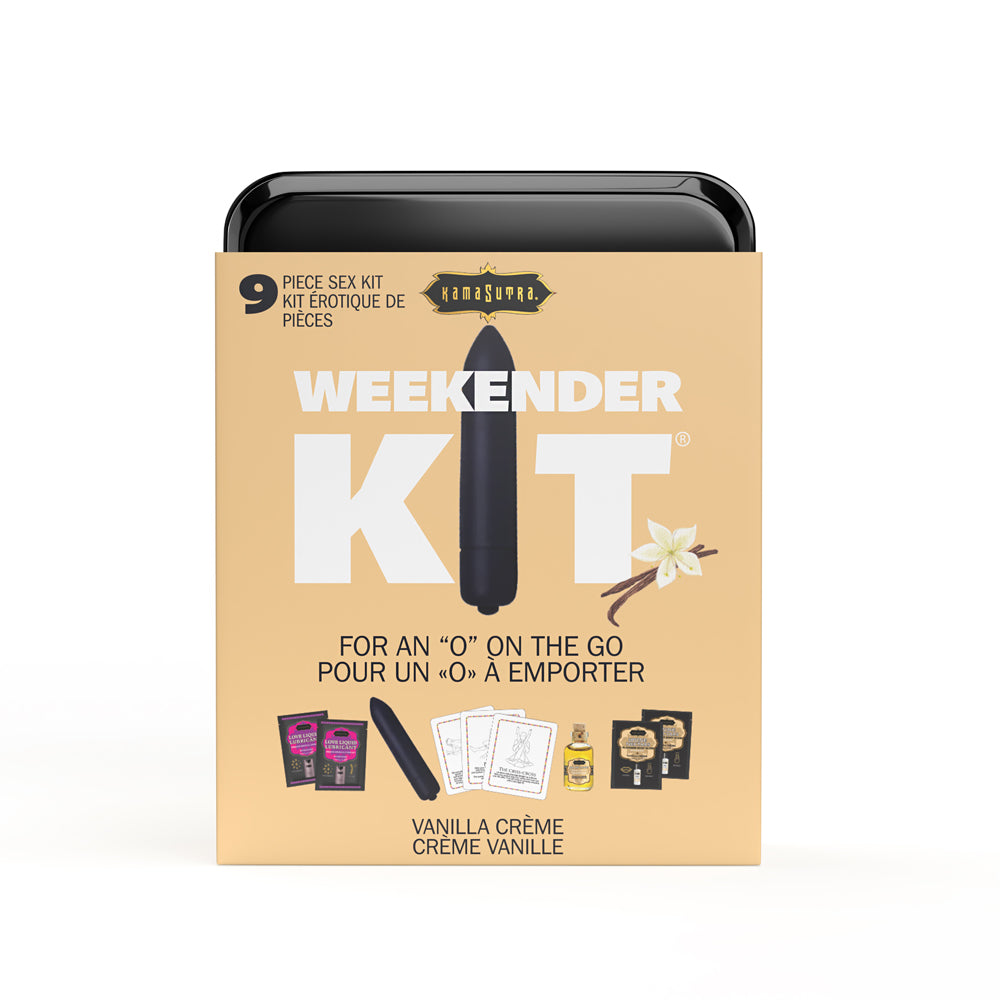 Weekender Vibe Vanilla Massage Vibrator Travel Kit | 739122130264 | Discreet Personal Wellness