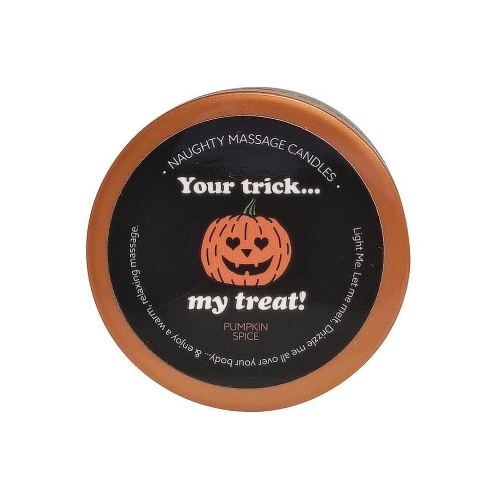 Naughty Notes Candle Your Trick, My Treat | 739122143202 | Discreet Personal Wellness